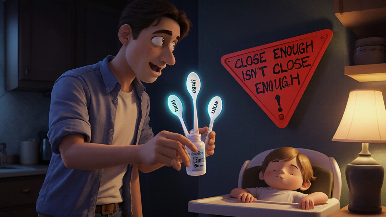 Never Use Household Spoons for Children’s Medicine Dosing: Why Accuracy Saves Lives