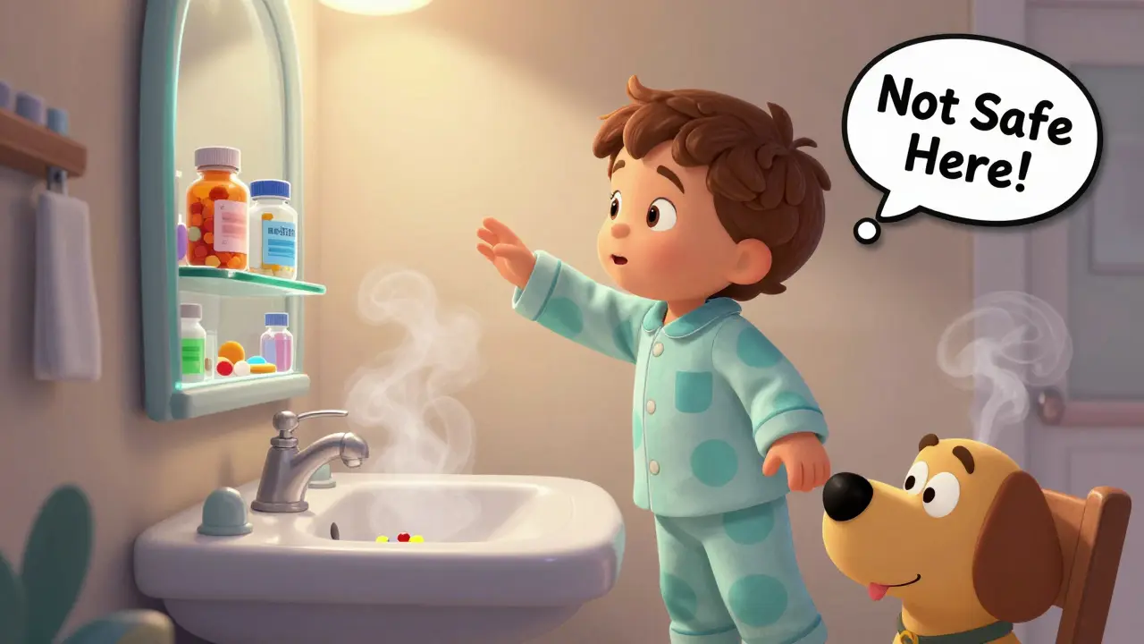 How to Keep Medications Away from Children and Pets at Home