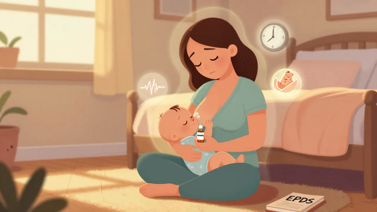 Postpartum Depression Treatment: Safe Antidepressants During Breastfeeding and What Side Effects to Watch For