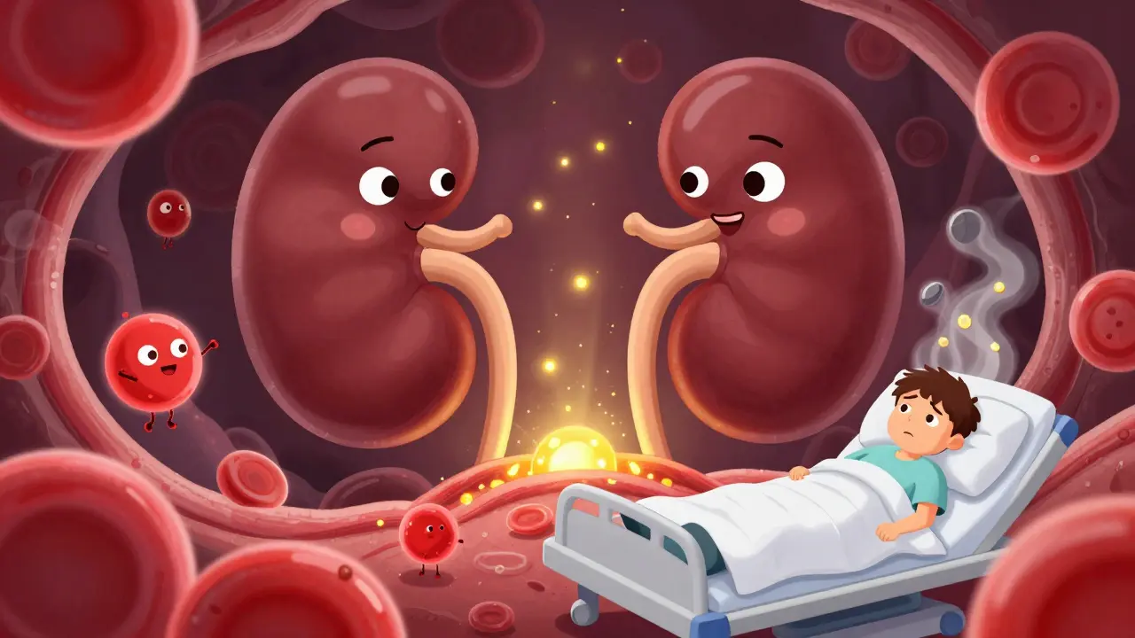 Anemia in Kidney Disease: How Erythropoietin and Iron Therapy Work Together