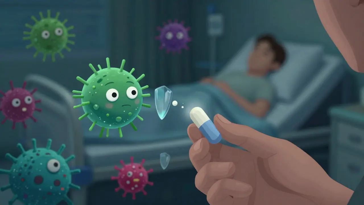 Antibiotic-resistant bacteria multiplying from missed doses in hospital