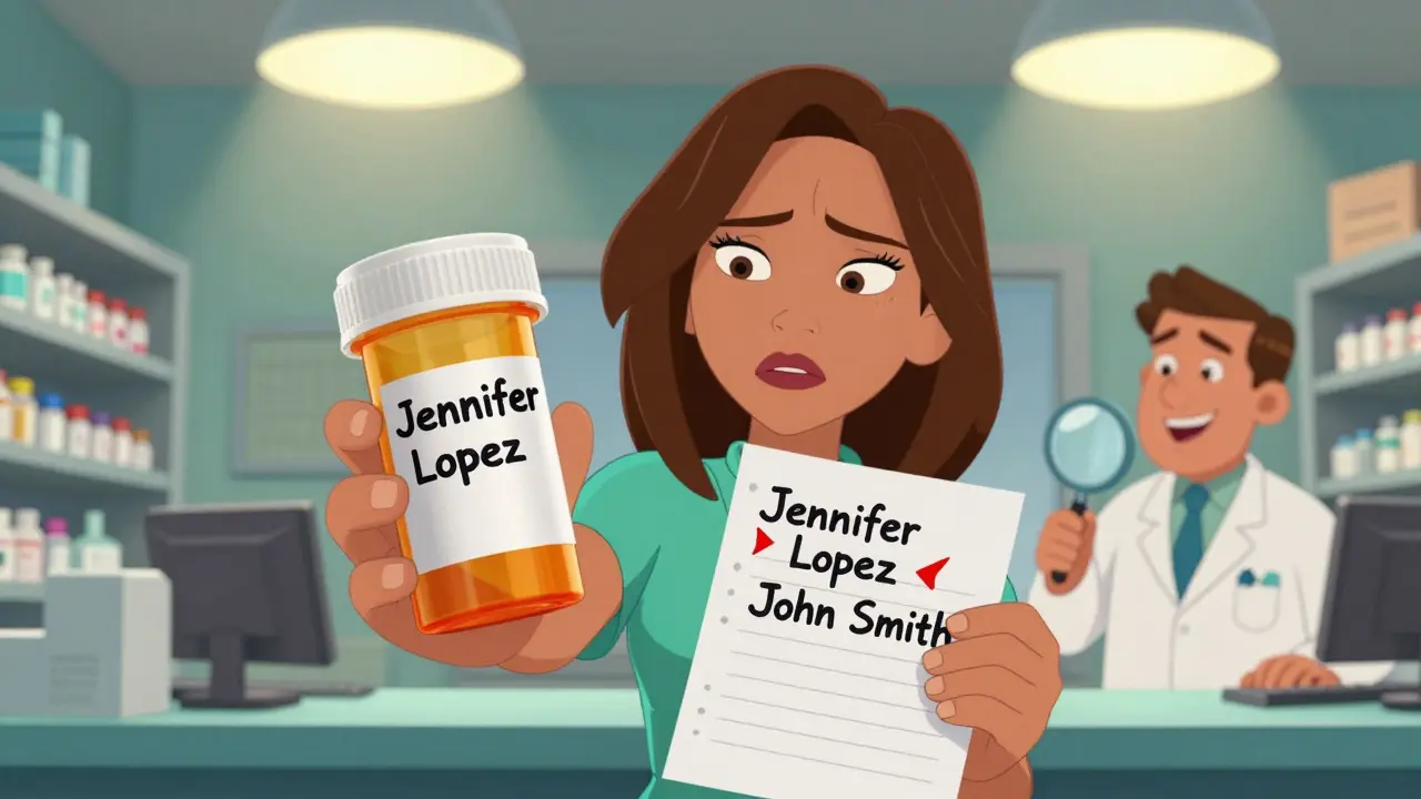 How to Confirm Your Name and Medication on a Prescription Label